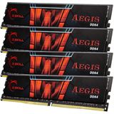 64GB G.Skill Aegis DDR4-2133 DIMM CL15 Quad Kit
