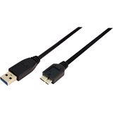 (€7,97*/1m) 1.00m LogiLink USB3.0 Anschlusskabel USB A Stecker