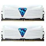 16GB GeIL Super Luce weiss LED weiss DDR4-2400 DIMM CL17 Dual Kit