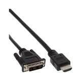 (€28,27*/1m) 0.30m InLine HDMI Adapterkabel HDMI-Stecker auf DVI