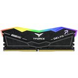 32GB TeamGroup T-Force Delta RGB schwarz DDR5-6200 DIMM CL 38 Dual Kit
