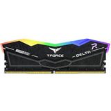 32GB TeamGroup T-Force Delta RGB schwarz DDR5-5600 DIMM CL36 Dual Kit