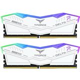 32GB TeamGroup T-Force Delta RGB weiß DDR5-5600 DIMM CL36 Dual