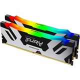 64GB Kingston FURY Renegade RGB schwarz/silber DDR5-6000 DIMM CL32