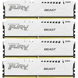 64GB Kingston FURY Beast weiß DDR5-5200 DIMM CL40 Quad Kit