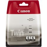 Canon Tinte BCI-6BK 2er-Pack 4705A046 schwarz