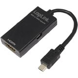 LogiLink Adapter Micro USB - > HDMI St/Bu