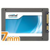 256GB Crucial m4 Slim 2.5" (6.4cm) SATA 6Gb/s MLC synchron