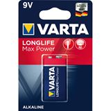 Varta Max Tech 6LR61 Alkaline E Block Batterie 9.0 V 1er Pack