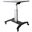 Startech Mobile Sit Stand Workstation