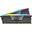 64GB Corsair Vengeance RGB grau DDR5-5600 DIMM CL40 Dual Kit