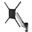 Ergotron 45-296-026 Interaktiver Arm HD Wandhalterung schwarz/silber