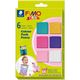FIMO kids Modelliermasse-Set Colour Pack, 6er Set