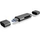 ICY BOX IB-CR200-C OTG microUSB / USB 2.0 / USB 2.0 Type-C Stick Dual