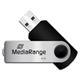 8 GB MediaRange Flash Drive grau USB 2.0
