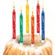 Susy Card Geburtstagskerzen "Happy Birthday", aus Wachs
