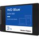 2TB WD Blue 2.5" (6.4cm) SATA 6Gb/s 3D-NAND TLC (WDS200T2B0A)