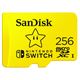 256GB SanDisk MicroSDXC für Nintendo Switch R100/W90