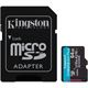 64GB Kingston Canvas Go! Plus R170/W70 microSDXC Kit, UHS-I U3, A2,