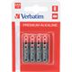 Verbatim LR03 AAA / Micro Alkaline 1.5 V 4er Pack