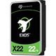 22TB Seagate Exos X22 HDD SATA 6Gb/s 7200RPM 256MB cache 8,90cm