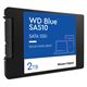 2TB WD Blue 2.5" (6.4cm) SATA 6Gb/s 3D NAND (WDS200T3B0A)