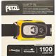Petzl E810AB00 SWIFT RL Stirnlampe, schwarz/gelb