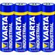 Varta Industrial LR6 Alkaline AA Mignon Batterie 1.5 V 4er Pack