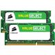 16GB Corsair ValueSelect DDR3-1333 SO-DIMM CL9 Dual Kit