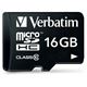 16 GB Verbatim microSDHC Class 10 Retail inkl. Adapter