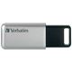 64 GB Verbatim Store `n` Go Secure Pro silber USB 3.0