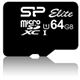 64 GB Silicon Power Elite microSDXC Class 10 U1 Retail inkl. Adapter
